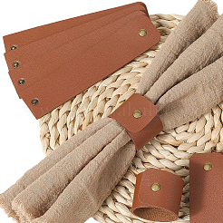 CutHollow 12Pcs Imitation Leather Napkin Rings&nbsp;AJEW-CL0001-24