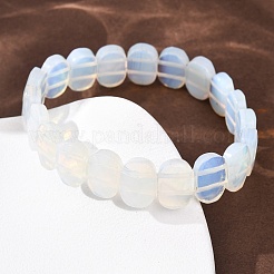 Opalite Faceted Beaded Stretch Bracelets for Women&nbsp;BJEW-K251-07Q