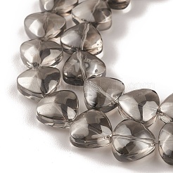 Transparent Electroplate Glass Bead Strands&nbsp;EGLA-P050-PL03