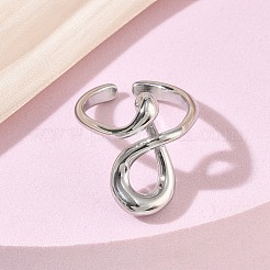 304 Stainless Steel Cuff Open Rings&nbsp;SA-CBA8990-01P