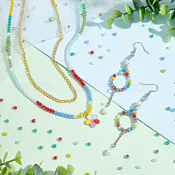 Electroplate Glass Beads Strands&nbsp;EGLA-PH0003-13