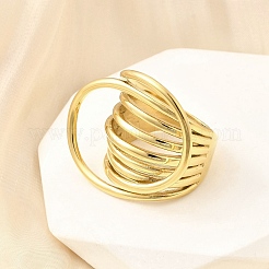 304 Stainless Steel Finger Rings&nbsp;RJEW-D320-12G
