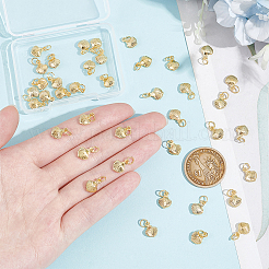 40Pcs Brass Charms&nbsp;KK-UN0002-37