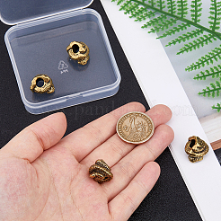4Pcs Brass European Beads&nbsp;KK-DC0004-82