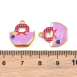 Printed 304 Stainless Steel Enamel Pendants&nbsp;SA-CBADC81-18G-01