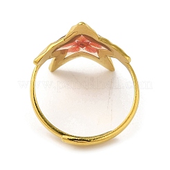 Ion Plating(IP) 304 Stainless Steel Open Cuff Ring&nbsp;RJEW-C083-19G