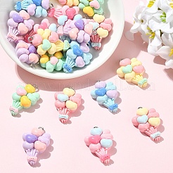 20Pcs Opaque Resin Pendants&nbsp;MACR-YW004-45