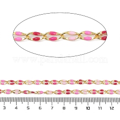 Ion Plating(IP) Brass Enamel Link Chains&nbsp;CHC-A008-01G-01
