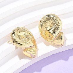 Brass Stud Earrings&nbsp;EJEW-Q017-06G