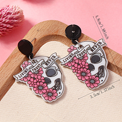 Creative Cartoon Acrylic Stud Earrings&nbsp;GY5082-4