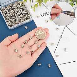 200Pcs Iron Folding Crimp Ends&nbsp;IFIN-GA0001-50A