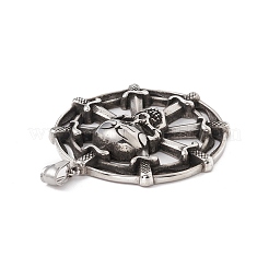 304 Stainless Steel Pendants&nbsp;STAS-E158-02AS