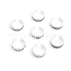 7Pcs 7 Styles Star Moon Sun Pattern Alloy Cuff Toe Rings Sets&nbsp;FS-WGEBD78-01