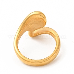 Ion Plating(IP) 304 Stainless Steel Finger Rings for Women Men&nbsp;RJEW-C049-05B-G