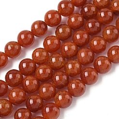 Natural Crackle Agate Beads Strands&nbsp;G-I394-B15-10mm