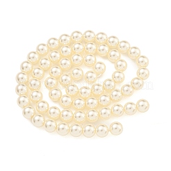 Glass Pearl Beads Strands&nbsp;X-HY-G002-01C-02