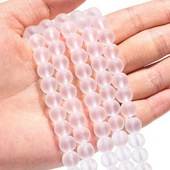 Quartz Crystal Beads Strands&nbsp;X-G497-8mm