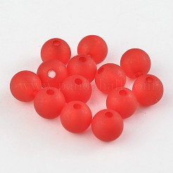 Transparent Acrylic Ball Beads&nbsp;FACR-R021-8mm-04