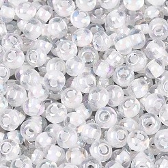 FGB Inside Colours Transparent Glass Seed Beads&nbsp;SEED-T009-01L