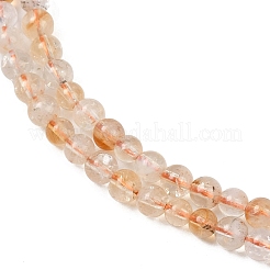 Heated Natural Citrine Bead Strands&nbsp;G-P466-01E-01
