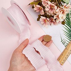 Polyester Ruffled Ribbon for Sewing Decoration&nbsp;OCOR-WH20007-02C