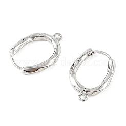 SHEGRACE Brass Hoop Earring Findings&nbsp;XGRQ79725-934P