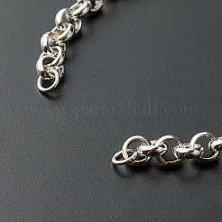 304 Stainless Steel Rolo Chain Bracelet&nbsp;AJEW-JB01012