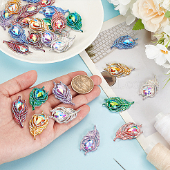 35Pcs 7 Colors Resin Cabochons&nbsp;DIY-FG0007-13