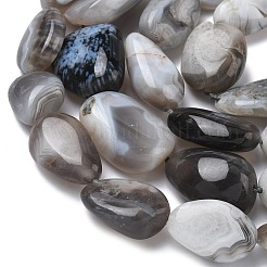 Natural Botswana Agate Beads Strands&nbsp;G-L650-D03-04