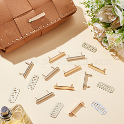 24 Sets 2 Colors Zinc Alloy Bag Decorative Clasps&nbsp;FIND-WR0010-66
