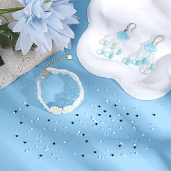 7500Pcs 3 Colors 12/0 Grade A Round Glass Seed Beads&nbsp;SEED-PA0001-43