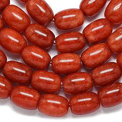 Natural Malaysia Jade Beads Strands&nbsp;G-B165-D01-10x14mm