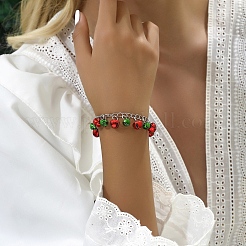Christmas Bell Alloy Charm Bracelets for Women&nbsp;WGF39B9-02