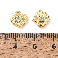 Brass Rhinestone Pendants&nbsp;FIND-H068-01G