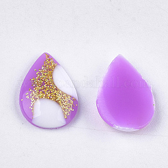Epoxy Resin Cabochons&nbsp;CRES-S361-02B