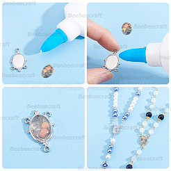 DIY Oval Chandelier Component Links Making Kit&nbsp;DIY-BBC0003-08