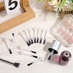 100Pcs Plastic Nail Polish Replacement Brushes for Manicure&nbsp;MRMJ-CP0001-48