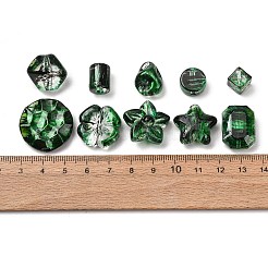 Two Tone Transparent Acrylic Beads&nbsp;OACR-Z041-19