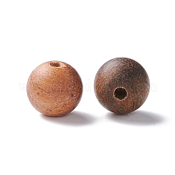 Natural Sandalwood Beads&nbsp;X-WOOD-F008-02F
