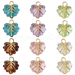60Pcs 6 Colors Acrylic Pendants&nbsp;PALLOY-YW00167