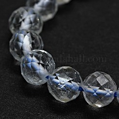 Natural White Topaz Beads Strands&nbsp;G-G927-43