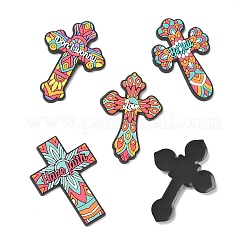 Mexico Theme Inspirational Quotes PVC Plastic Cabochons&nbsp;PL-CBAEA65-06
