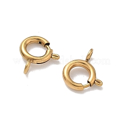 304 Stainless Steel Spring Ring Clasps&nbsp;STAS-Z184-01G