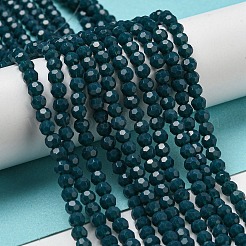 Opaque Glass Beads Stands&nbsp;EGLA-A035-P4mm-D19