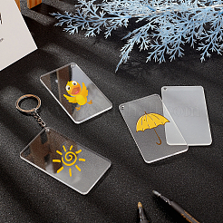 DIY Transparent Acrylic Keychain Clasps Making Kits&nbsp;DIY-BC0001-67