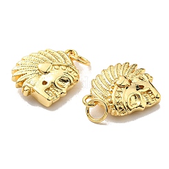 Rack Plating Brass Pendants&nbsp;KK-D026-04G