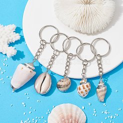 Natural Sea Shell Keychain&nbsp;KEYC-JKC00596
