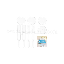 1Set Acrylic Name Sign Plate&nbsp;DIY-GA0006-73A