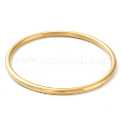 Ion Plating(IP) 304 Stainless Steel Plain Bangles&nbsp;BJEW-G684-03E-G