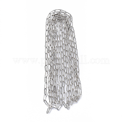 Brass Paperclip Chains&nbsp;X-CHC-S008-001A-P